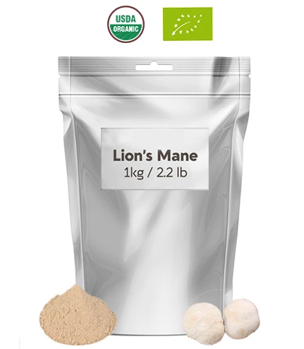 Løver Mane Sopp Pulver